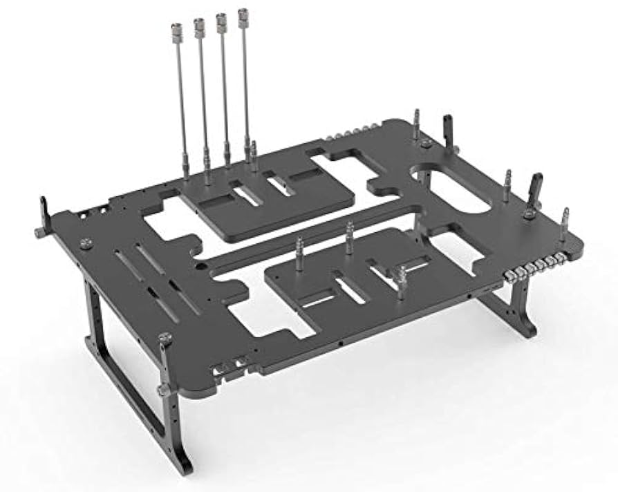 【中古】STREACOM BC1 チタニウム ST-BC1.1-T ベンチ台 1枚の板になるSTREACOMのPC検証台「BC1」にチタニウムの新色